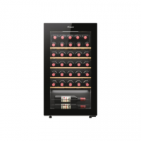 Candy | Wine Cooler | 438063 | Energy efficiency class G | Free standing | Bottles capacity 34 | Black Candy | Wine Cooler | 438063 | Energy efficiency class G | Free standing | Bottles capacity 34 | Black