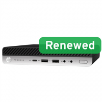 HP Renewed Grade B | ProDesk 600 G5 DM | Intel Core i3 | i3-9100T | 8 GB | NVMe | 128 GB | Intel UHD Graphics 630 | Windows 11 H 