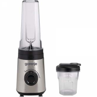 Gorenje | Blender | BSM600E | Tabletop | 320 W | Jar material Plastic | Jar capacity 0.6 L | Stainless Steel Gorenje | Blender | BSM600E | Tabletop | 320 W | Jar material Plastic | Jar capacity 0.6 L | Stainless Steel