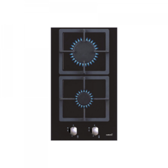 CATA | Hob | SCI 3002 BK | Gas on glass | Number of burners/cooking zones 2 | Rotary knobs | Black CATA | Hob | SCI 3002 BK | Gas on glass | Number of burners/cooking zones 2 | Rotary knobs | Black