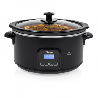 Tristar | Digital Slowcooker | VS-3920 | 210 W | Stainless steel | 4.5 L | Number of programs 4 | Black Tristar | Digital Slowcooker | VS-3920 | 210 W | Stainless steel | 4.5 L | Number of programs 4 | Black