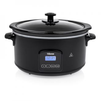 Tristar | Digital Slowcooker | VS-3920 | 210 W | Stainless steel | 4.5 L | Number of programs 4 | Black Tristar | Digital Slowcooker | VS-3920 | 210 W | Stainless steel | 4.5 L | Number of programs 4 | Black
