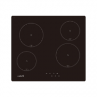 CATA | Hob | TN 604/B | Vitroceramic | Number of burners/cooking zones 4 | Touch | Black | Display 