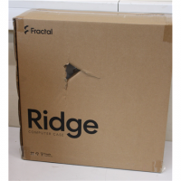 SALE OUT. Fractal Design Ridge White Mini ITX | Fractal Design Ridge | FD-C-RID1N-12 | Black | Mini ITX | DAMAGED PACKAGING | SF 