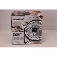 SALE OUT. Mesko Fan | MS 7322 | Desk Fan USB | DAMAGED PACKAGING | Black | Diameter 15 cm | Number of speeds 1 | Oscillation | 4 