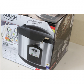 SALE OUT. Adler | AD 6406 | 1000 W | Black, Stainless steel | DAMAGED PACKAGING, SCRATCHES ON TOP SALE OUT. Adler | AD 6406 | 1000 W | Black, Stainless steel | DAMAGED PACKAGING, SCRATCHES ON TOP