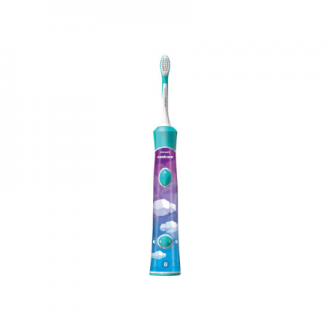 Philips | Sonic Electric toothbrush | HX6322/04 | Rechargeable | For kids | Number of brush heads included 2 | Number of teeth b Philips | Sonic Electric toothbrush | HX6322/04 | Rechargeable | For kids | Number of brush heads included 2 | Number of teeth b