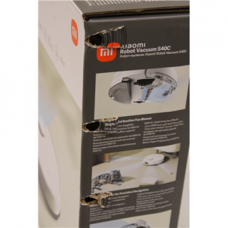 SALE OUT. Xiaomi Robot Vacuum S40C EU | Xiaomi Robot Vacuum S40C EU | Wet&Dry | 2600 mAh | Dust capacity 0.52 L | 5000 Pa | Whit SALE OUT. Xiaomi Robot Vacuum S40C EU | Xiaomi Robot Vacuum S40C EU | Wet&Dry | 2600 mAh | Dust capacity 0.52 L | 5000 Pa | Whit