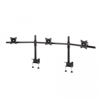 EDBAK SV11 desk mount for three 19 -27 monitors, curved | EDBAK 
