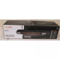 SALE OUT. Sunred RD-DARK-VIN25H Heater, Dark Vintage Hanging, Power 2500 W, Black | SUNRED Heater | RD-DARK-VIN25H, Dark Vintage 