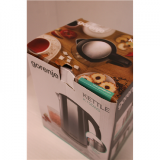 SALE OUT. Gorenje Kettle | K15DWS | Electric | 2200 W | 1.5 L | Stainless steel | 360 rotational base | Stainless Steel | DAMAGE SALE OUT. Gorenje Kettle | K15DWS | Electric | 2200 W | 1.5 L | Stainless steel | 360 rotational base | Stainless Steel | DAMAGE