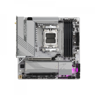 Gigabyte | B650M A ELITE AX ICE | Processor family AMD | Processor socket AM5 | DDR5 | Supported hard disk drive interfaces SATA Gigabyte | B650M A ELITE AX ICE | Processor family AMD | Processor socket AM5 | DDR5 | Supported hard disk drive interfaces SATA