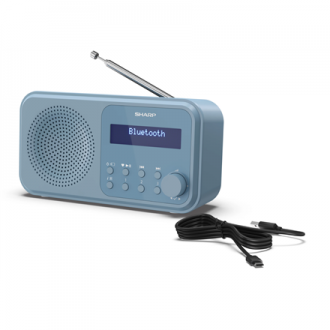 Sharp | Tokyo Digital Radio | DR-P420(BL) | Bluetooth | Wireless connection | Portable | Blue Sharp | Tokyo Digital Radio | DR-P420(BL) | Bluetooth | Wireless connection | Portable | Blue