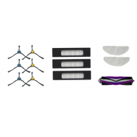 Midea | Spare Parts Kit: 6x Side Brush, 1x Main Brush, 3x HEPA Filter, 2x Mopping Cloth for M7Pro/S8+ Midea | Spare Parts Kit: 6x Side Brush, 1x Main Brush, 3x HEPA Filter, 2x Mopping Cloth for M7Pro/S8+