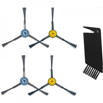Midea | Spare Parts Kit: Side Brush 4pcs, Cleaning Brush 1pc for I5C Midea | Spare Parts Kit: Side Brush 4pcs, Cleaning Brush 1pc for I5C