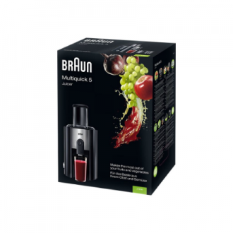 Braun | J 500 Multiquick 5 | Type Juicer | Black | 900 W | Number of speeds 2 Braun | J 500 Multiquick 5 | Type Juicer | Black | 900 W | Number of speeds 2
