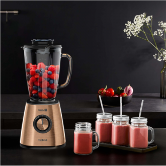 TEFAL | Blender | BlendForce BL439G10 | Tabletop | 800 W | Jar material Glass | Jar capacity 1.75 L | Ice crushing | Copper TEFAL | Blender | BlendForce BL439G10 | Tabletop | 800 W | Jar material Glass | Jar capacity 1.75 L | Ice crushing | Copper
