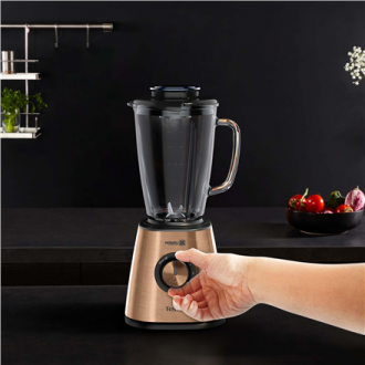 TEFAL | Blender | BlendForce BL439G10 | Tabletop | 800 W | Jar material Glass | Jar capacity 1.75 L | Ice crushing | Copper TEFAL | Blender | BlendForce BL439G10 | Tabletop | 800 W | Jar material Glass | Jar capacity 1.75 L | Ice crushing | Copper