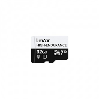 Lexar | Flash Memory Card | High-Endurance | 32 GB | microSDHC | Flash memory class UHS-I Lexar | Flash Memory Card | High-Endurance | 32 GB | microSDHC | Flash memory class UHS-I
