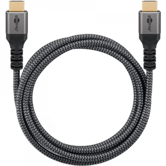 Goobay High Speed HDMI Cable with Ethernet | HDMI to HDMI | 1 m Goobay High Speed HDMI Cable with Ethernet | HDMI to HDMI | 1 m