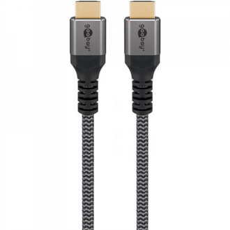 Goobay High Speed HDMI Cable with Ethernet | HDMI to HDMI | 1 m Goobay High Speed HDMI Cable with Ethernet | HDMI to HDMI | 1 m