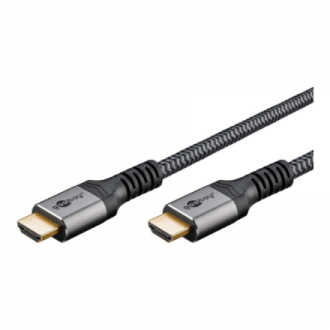 Goobay High Speed HDMI Cable with Ethernet | HDMI to HDMI | 1 m Goobay High Speed HDMI Cable with Ethernet | HDMI to HDMI | 1 m