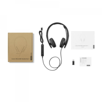 Lenovo | ANC Headset Gen2 (Teams) | 4XD1M45627 | Wired | Black Lenovo | ANC Headset Gen2 (Teams) | 4XD1M45627 | Wired | Black