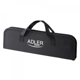 Adler | Grill Utensil Set with Carrying Case | AD 6727 | Grill Cutlery Set | 4 pc(s) | Stainless Steel/Black Adler | Grill Utensil Set with Carrying Case | AD 6727 | Grill Cutlery Set | 4 pc(s) | Stainless Steel/Black