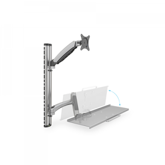 Digitus | Wall mount | Workstation | Adjustable Height, Tilt, Swivel | 27 Digitus | Wall mount | Workstation | Adjustable Height, Tilt, Swivel | 27