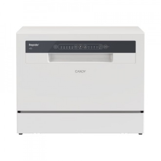 Candy Dishwasher | CP 6E51LW | Table | Width 55 cm | Number of place settings 6 | Number of programs 5 | Energy efficiency class