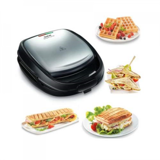 TEFAL Sandwich Maker | SW342D38 | 700 W | Number of plates 3 | Black/Stainless Steel TEFAL Sandwich Maker | SW342D38 | 700 W | Number of plates 3 | Black/Stainless Steel