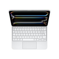 Apple Magic Keyboard for iPad Pro 11 inch (M4) - SWE White | Apple Apple Magic Keyboard for iPad Pro 11 inch (M4) - SWE White | Apple