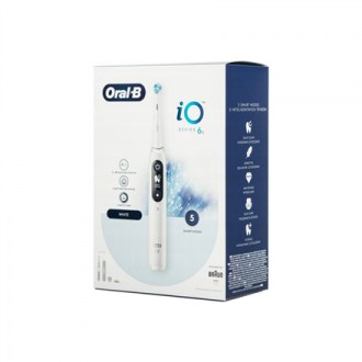 Oral-B Electric Toothbrush | iO6 | Rechargeable | For adults | Number of brush heads included 1 | Number of teeth brushing modes Oral-B Electric Toothbrush | iO6 | Rechargeable | For adults | Number of brush heads included 1 | Number of teeth brushing modes