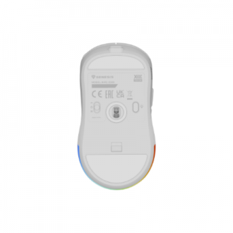 Genesis Zircon XIII Custom | Gaming Mouse | Wireless | 2.4 GHz, USB | White Genesis Zircon XIII Custom | Gaming Mouse | Wireless | 2.4 GHz, USB | White