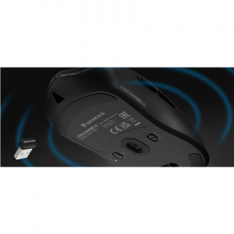 Genesis ZIRCON 500 G2 | Gaming Mouse | Wireless/Wired | 2.4 GHz, Bluetooth, USB | Black