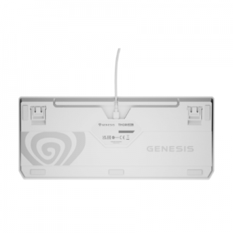 Genesis | THOR 230 | Mechanical Gaming Keyboard | Wired | US | Outemu Brown | White Genesis | THOR 230 | Mechanical Gaming Keyboard | Wired | US | Outemu Brown | White