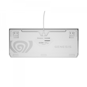Genesis | THOR 230 | Mechanical Gaming Keyboard | Wired | US | Outemu Brown | White Genesis | THOR 230 | Mechanical Gaming Keyboard | Wired | US | Outemu Brown | White