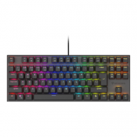 Genesis | THOR 303 | Mechanical Gaming Keyboard | Wired | US | Outemu Peach Silent | Black Genesis | THOR 303 | Mechanical Gaming Keyboard | Wired | US | Outemu Peach Silent | Black