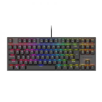 Genesis | THOR 303 | Mechanical Gaming Keyboard | Wired | US | Outemu Peach Silent | Black Genesis | THOR 303 | Mechanical Gaming Keyboard | Wired | US | Outemu Peach Silent | Black