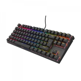 Genesis | THOR 303 | Mechanical Gaming Keyboard | Wired | US | Outemu Peach Silent | Black Genesis | THOR 303 | Mechanical Gaming Keyboard | Wired | US | Outemu Peach Silent | Black