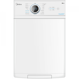 Midea | Washing Machine | MF100T60B/W-HR | Energy efficiency class A | Top loading | Washing capacity 6 kg | 1200 RPM | Depth 61