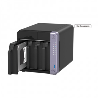QNAP Cost-effective 4-bay 10GbE NAS | TS-432X-4G | Alpine | AL524 | Processor frequency 2 GHz | 4 GB | DDR4 SODIMM | 90W adapter QNAP Cost-effective 4-bay 10GbE NAS | TS-432X-4G | Alpine | AL524 | Processor frequency 2 GHz | 4 GB | DDR4 SODIMM | 90W adapter