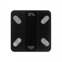 Adler | Smart Bathroom Scale | AD 8186b | Maximum weight (capacity) 180 kg | Accuracy 100 g | Body Mass Index (BMI) measuring | Adler | Smart Bathroom Scale | AD 8186b | Maximum weight (capacity) 180 kg | Accuracy 100 g | Body Mass Index (BMI) measuring |