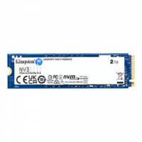 Kingston SSD | NV3 | 2000 GB | SSD form factor M.2 2280 | Solid-state drive interface PCIe NVMe Gen 4.0 (x4) | Read speed 6000 M Kingston SSD | NV3 | 2000 GB | SSD form factor M.2 2280 | Solid-state drive interface PCIe NVMe Gen 4.0 (x4) | Read speed 6000 M