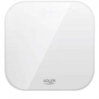 Adler Bathroom Scale | AD 8188 | Maximum weight (capacity) 180 kg | Accuracy 100 g | White Adler Bathroom Scale | AD 8188 | Maximum weight (capacity) 180 kg | Accuracy 100 g | White