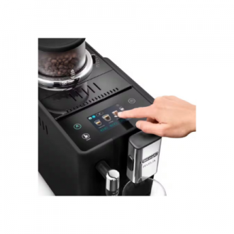 Delonghi Coffee Machine | EXAM 440.35.B RIVELIA | Pump pressure 19 bar | Built-in milk frother | Automatic | 1450 W | Onyx Black Delonghi Coffee Machine | EXAM 440.35.B RIVELIA | Pump pressure 19 bar | Built-in milk frother | Automatic | 1450 W | Onyx Black