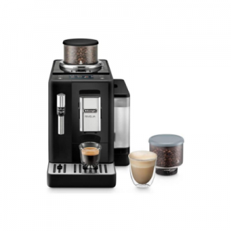 Delonghi Coffee Machine | EXAM 440.35.B RIVELIA | Pump pressure 19 bar | Built-in milk frother | Automatic | 1450 W | Onyx Black Delonghi Coffee Machine | EXAM 440.35.B RIVELIA | Pump pressure 19 bar | Built-in milk frother | Automatic | 1450 W | Onyx Black