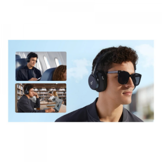 Anker Soundcore | Headphones | Space One | Bluetooth | Over-ear | Microphone | Jet Black | Wireless Anker Soundcore | Headphones | Space One | Bluetooth | Over-ear | Microphone | Jet Black | Wireless