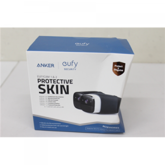 SALE OUT. | Anker Eufy | 2 Set Silicone Skins In Black | 24 month(s) | DAMAGED PACKAGING SALE OUT. | Anker Eufy | 2 Set Silicone Skins In Black | 24 month(s) | DAMAGED PACKAGING