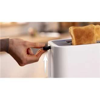 Bosch Compact Toaster | TAT3M121 MyMoment | Number of slots 2 | Housing material Plastic | White Bosch Compact Toaster | TAT3M121 MyMoment | Number of slots 2 | Housing material Plastic | White